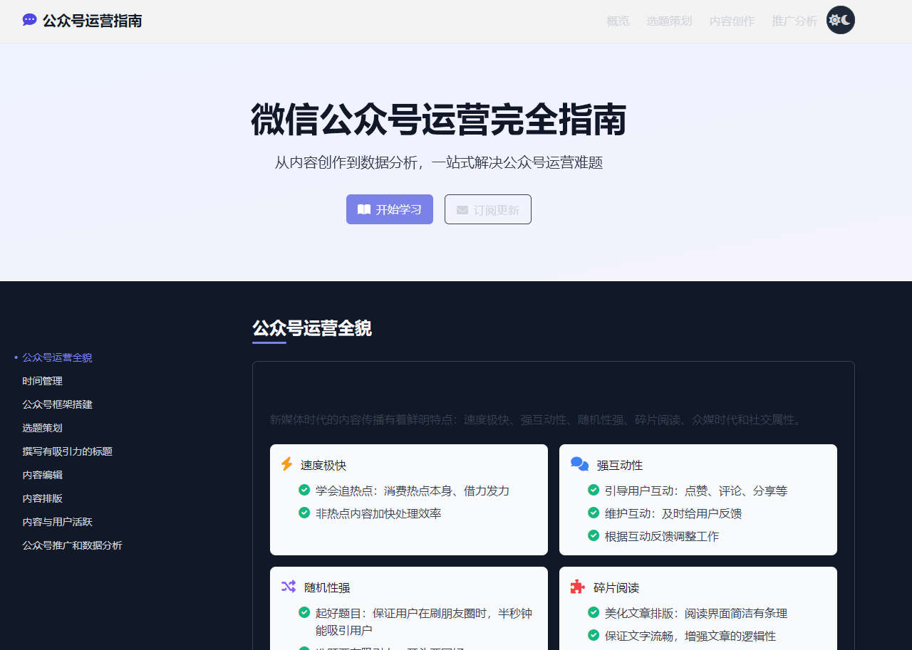 微信公众号运营完全指南