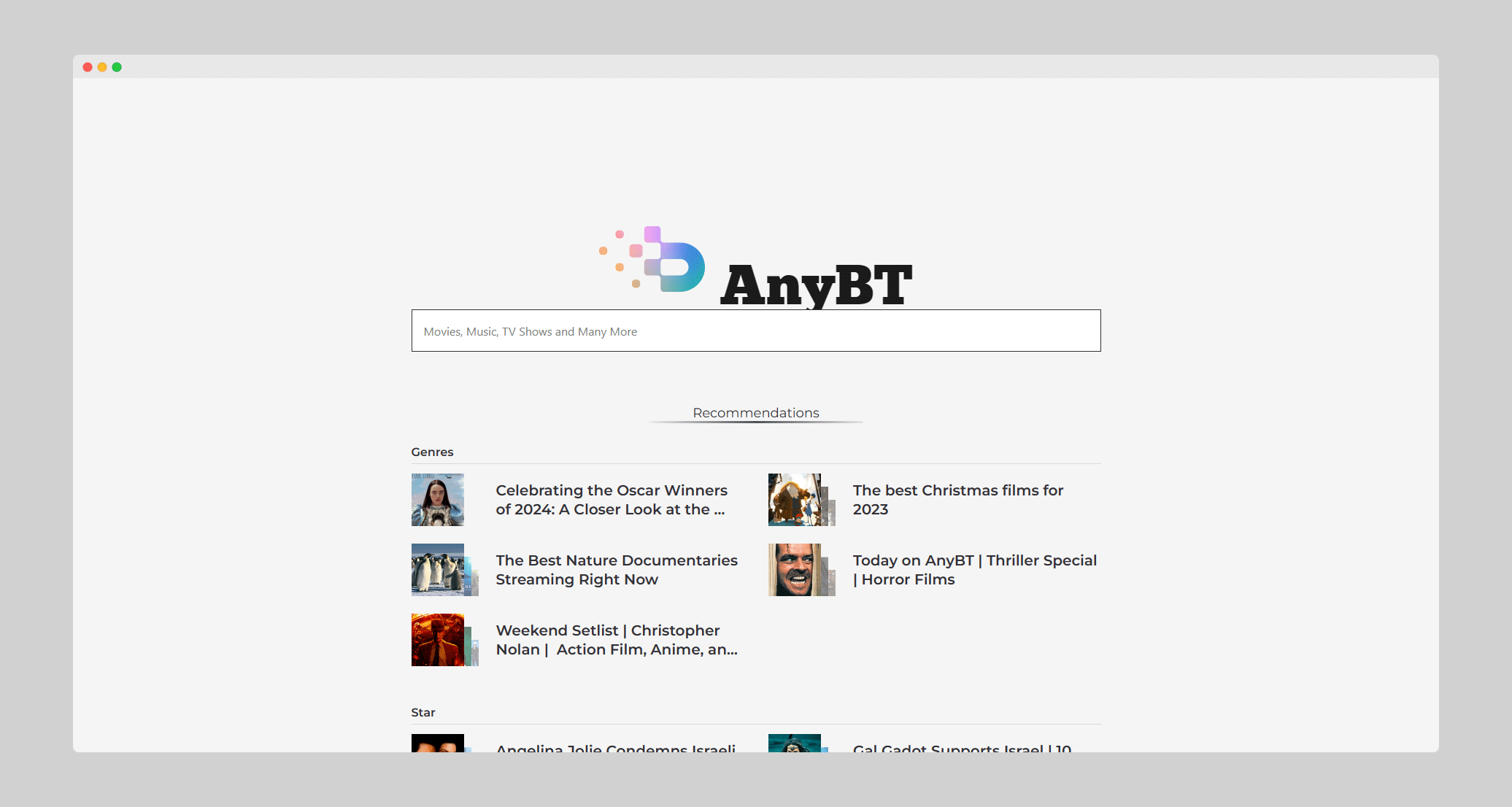 AnyBT – 去中心化的BT资源下载网站