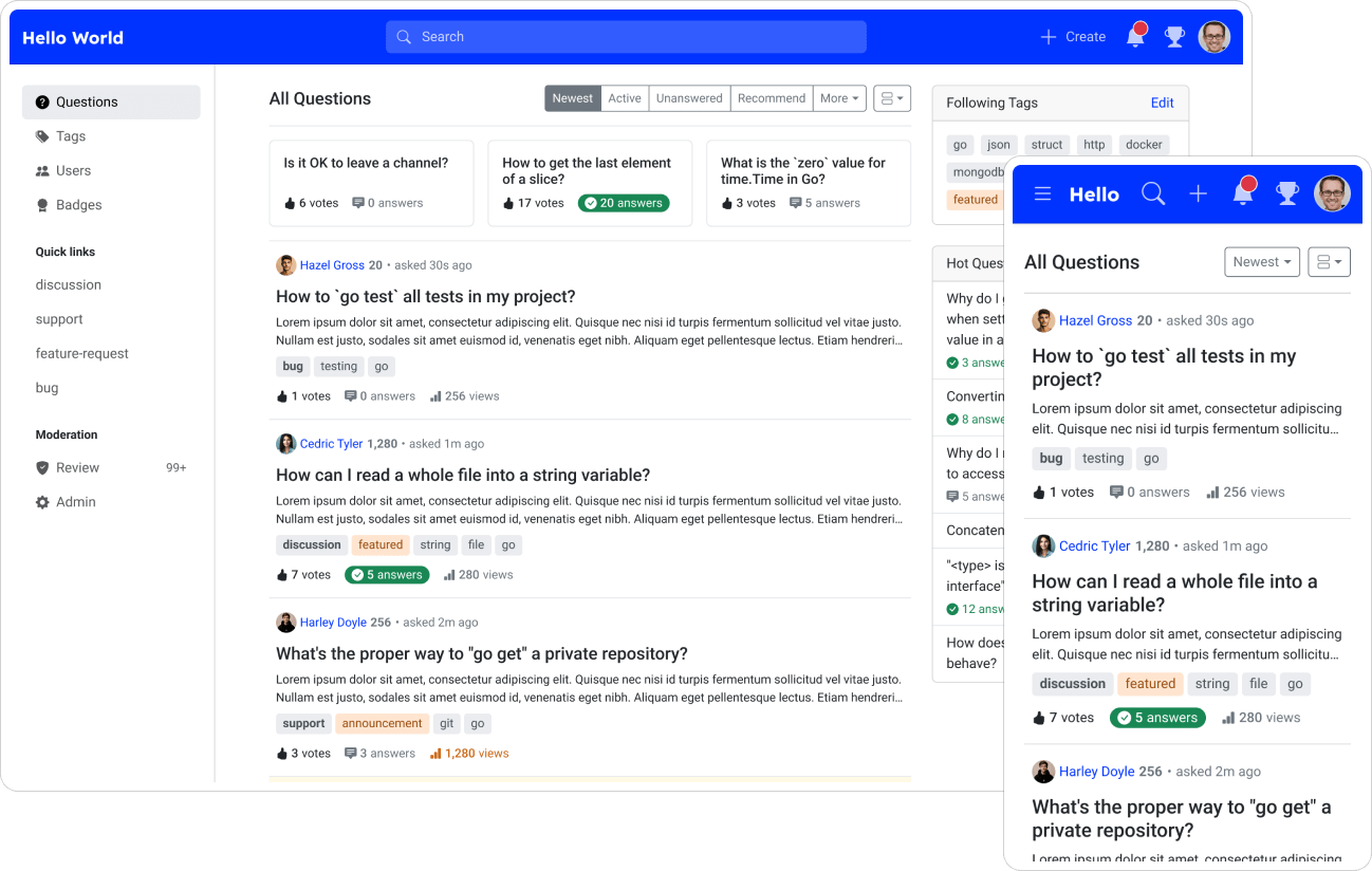 Apache Answer：一款适合任何团队的开源问答平台， 无论是社区论坛、帮助中心还是知识管理平台