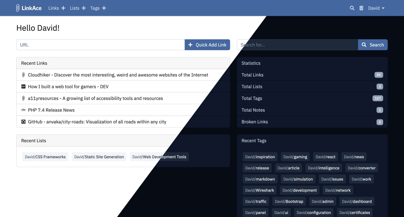 LinkAce：你的免费开源自托管书签存档工具