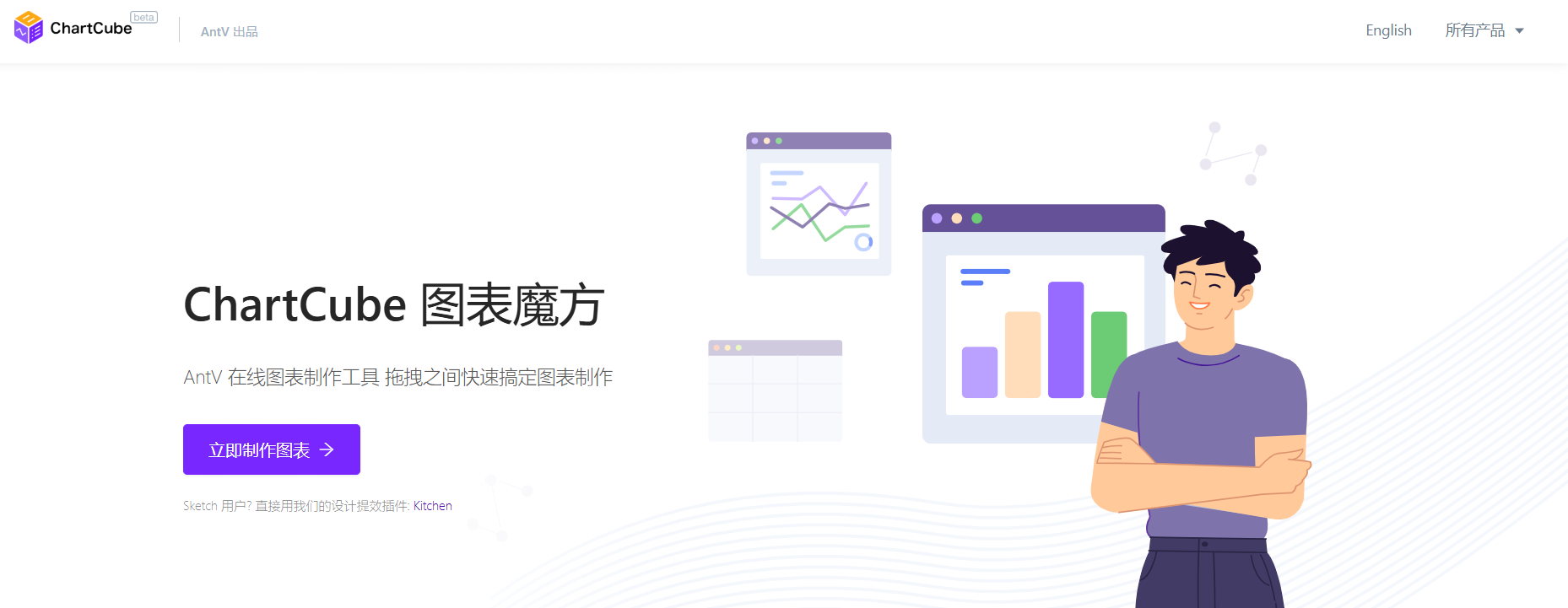 ChartCube 图表魔方：在线图表制作工具，拖拽之间快速搞定图表制作