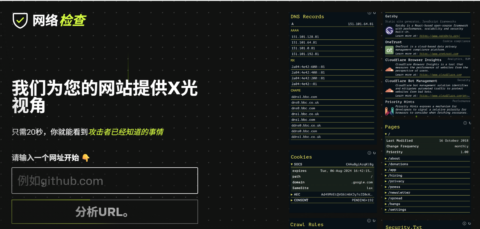 Web Check：监控网站可用性的强大工具
