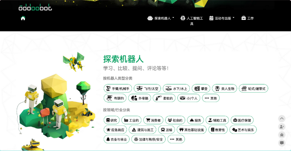 addoobot：最大的机器人目录，探索、搜索和比较世界各地最好和最新的机器人