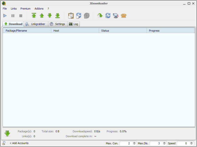 JDownloader：一款免费的开源下载管理器，允许用户轻松管理和加速下载